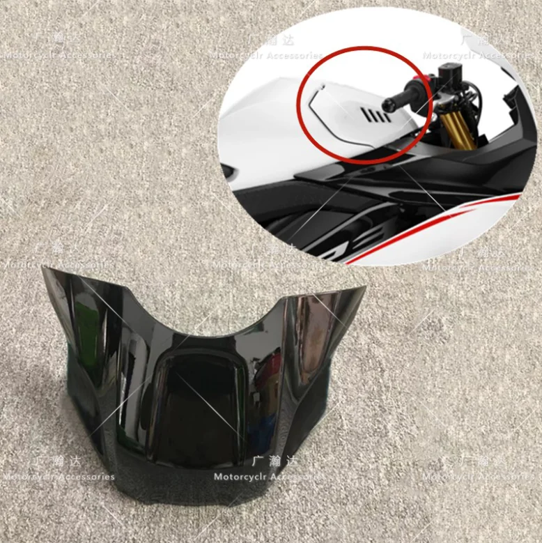 

Fit For YAMAHA YZF R3 2019 2020 Bright Black Gas Tank Air Box Front Cover Fairing