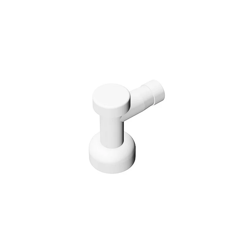 50 Stück Puzzle-Teile 4599 Armatur 1x1 Bausteine mit Loch im Düsenende DIY Spielzeug Kindergeschenke Dropshipping – Detail 9