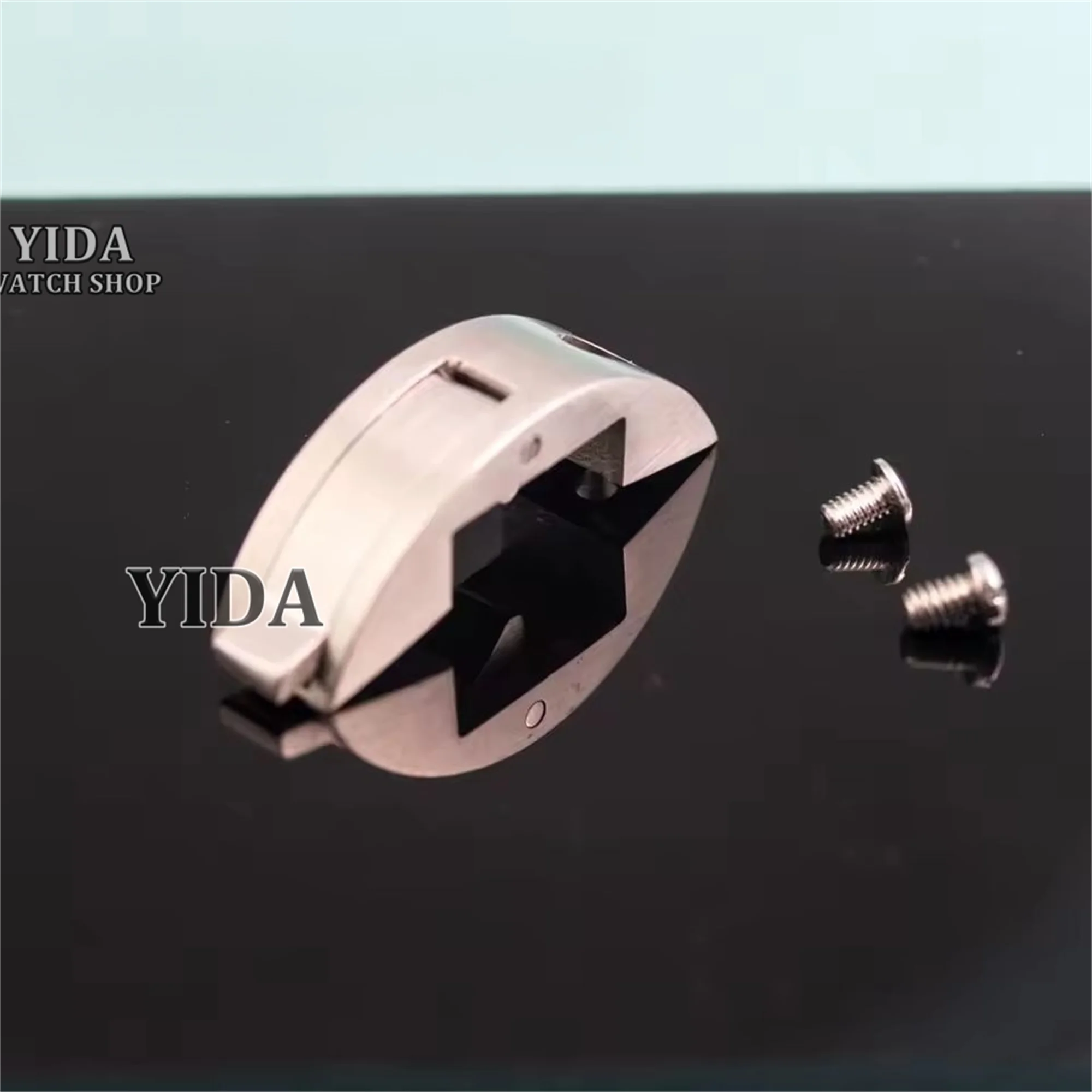 

Watch Crown Protector Crown Bridge Crown Silver Stainless Steel Watch Parts for PAM 5218 Case Mod Watch Replacement Repair Tools
