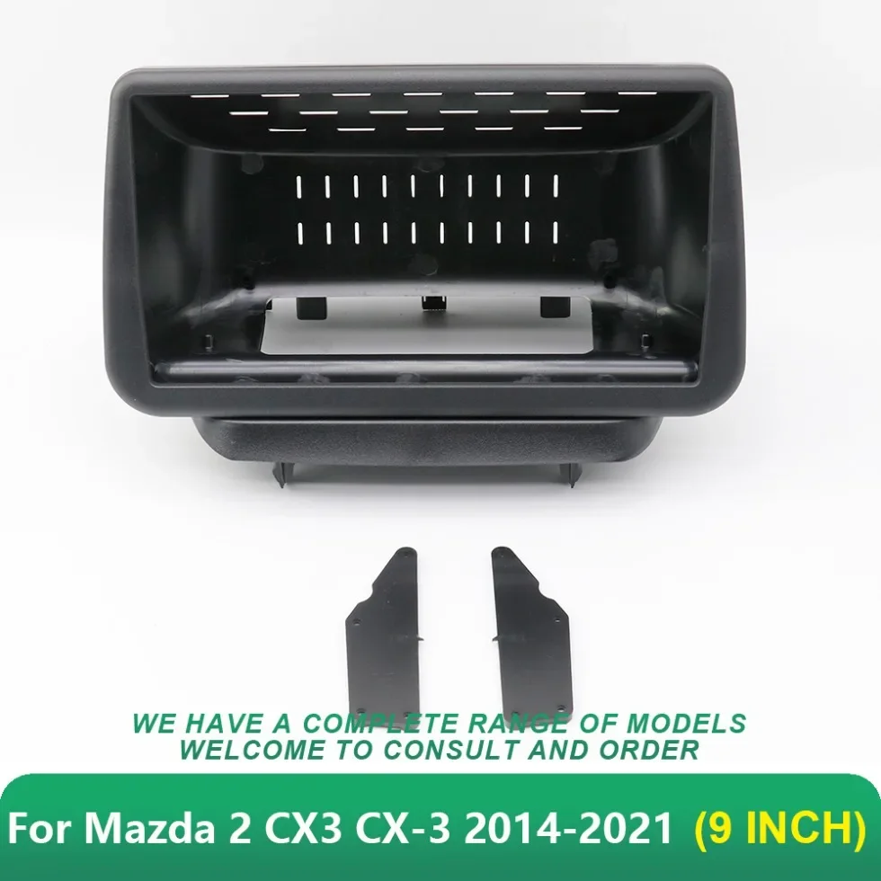 

Car Audio Fascia Frame 9 Inch Adapter Android Radio Dash Fitting Panel Kit for Mazda 2 CX3 CX-3 2014-2021