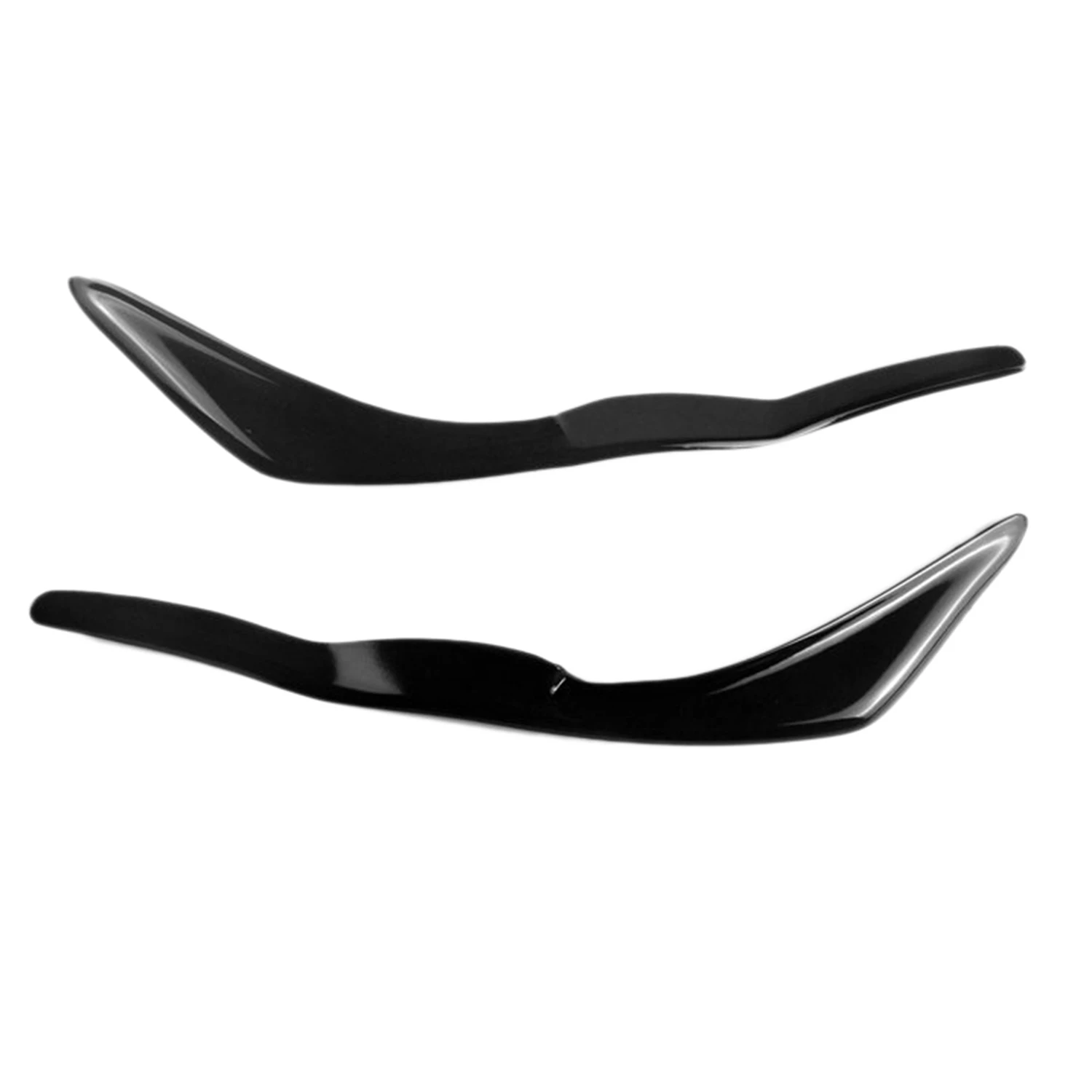 Mega Sale for Lexus IS300 IS250 IS200T 2017-2019 Glossy Black Car Sticker Front Headlights Eyebrow Eyelid Trim Cover Accessorie