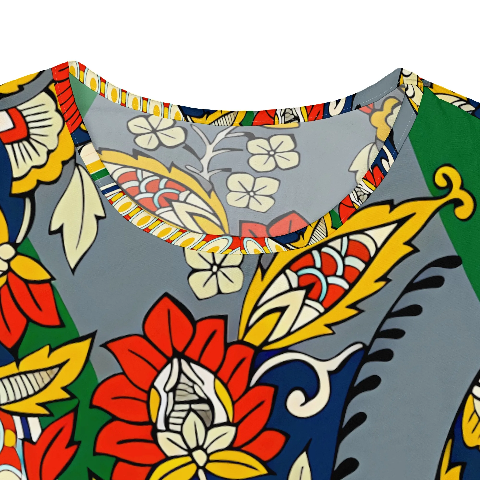 Women's Short Sleeve Neck Women and Bel Long Dress Fashion Printed Split Hem Club Party Casual Vacation Maxi Dress