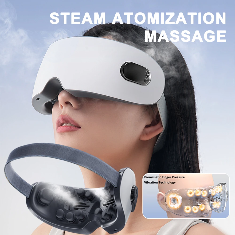 

Steam Eye Massager Ultra Micron Atomization Eye Massager Multifunction Kneading Massage Eyes Hot Compress Relieve Eye Fatigue