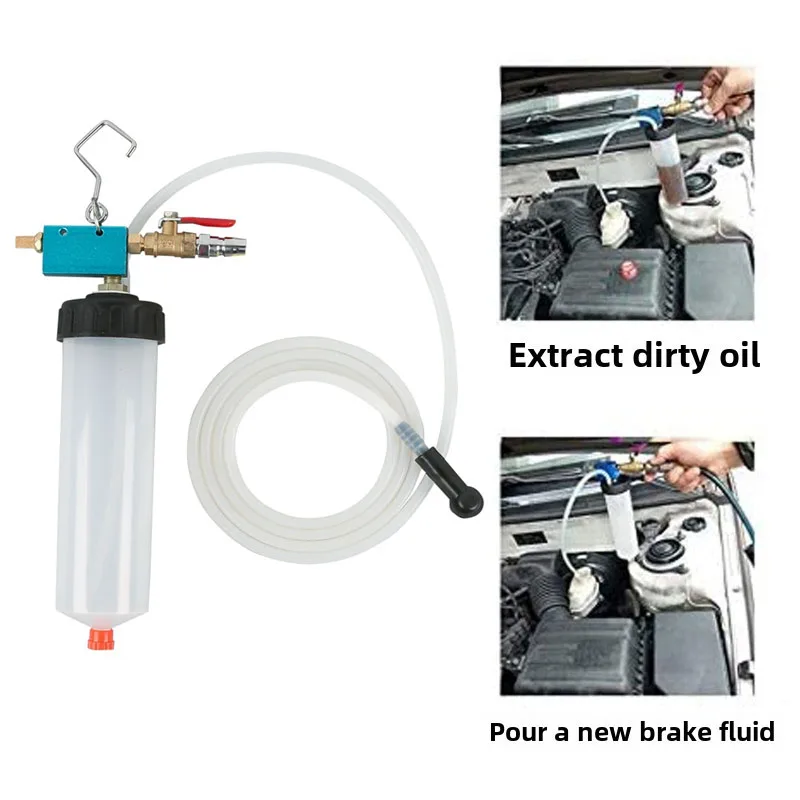 Car Brake Fluid Oil Change Tool Auto Hydraulic Clutch Oil Pump Oil Bleeder Replacement Drained Tool For Car Motorcycle Universal