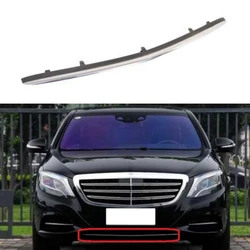 Front bumper grille chrome decorative strip A2228800108 For Mercedes Benz S- Class W222 2014-2017 S350 S320