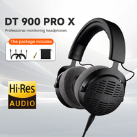 DT900 PRO X Black Limited Edition HIFI Headphones with Open Back Design for  Microphone Compatibility
