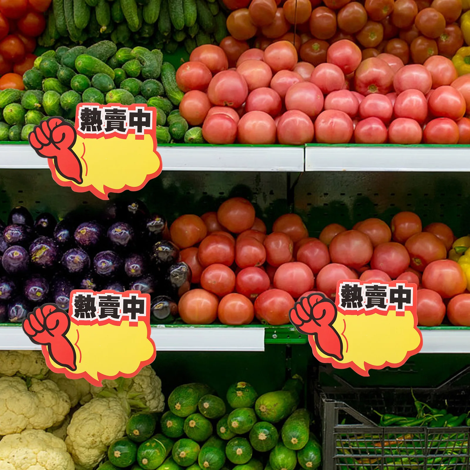 100 قطعة تسميات الأسعار علامات أسعار السوبر ماركت علامات البيع بالتجزئة ورقة عالية الجودة عملية منطقة الكتابة فارغة لون مشرق #3