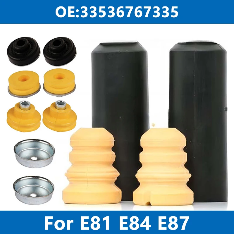 Car Rear Suspension Strut Bumper Rubber Shock Absorber Bump Stop 33536767335 for BMW E81 E84 E87 X1 16d 18i 116 118 120 123 130