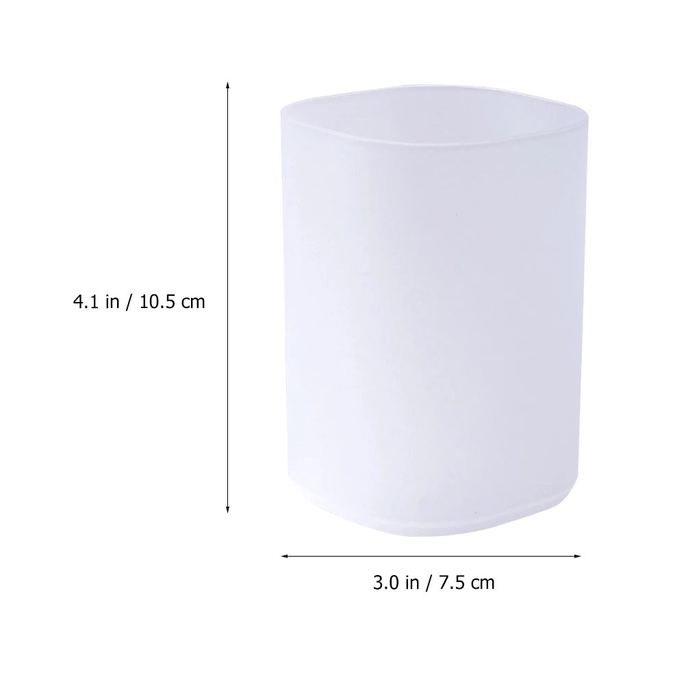 

3PCS Pen Storage Container Creative Desk ganizer Fine Workmanship Plastic Student Holder Cup Storage Solution