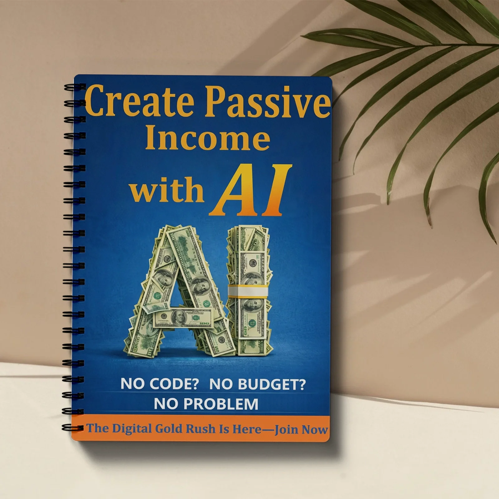 English Book Create Passive Income With AI Beginner's Guide With AI The Digital Gold Rush Is Here - Join Now