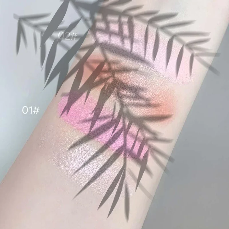 كابوفيني كريم أحمر الخدود اللامع المائي عالي اللمعان لامع روج طبيعي سطع الوجه الكنتوري أحمر الخدود ماكياج #1