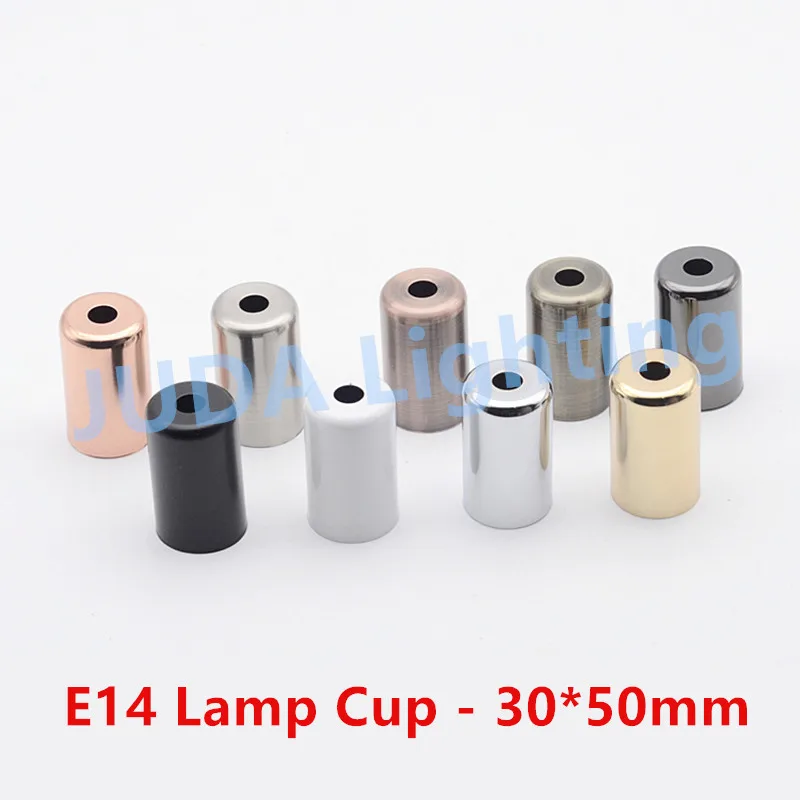 E14 Lamp Holder Cover Cap E14 Socket Lamp Holder Lamp Cup for LED Chandelier Pendant Light Bases Decorative vintage Cover