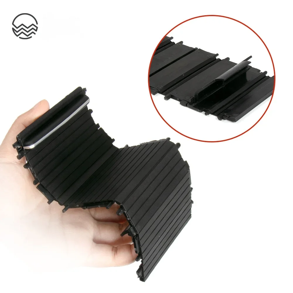 For BMW 3 Series E46 Cup Holder Roller Blind Cover 1998-2005 Car Center Console Sliding Shutters 51167038333