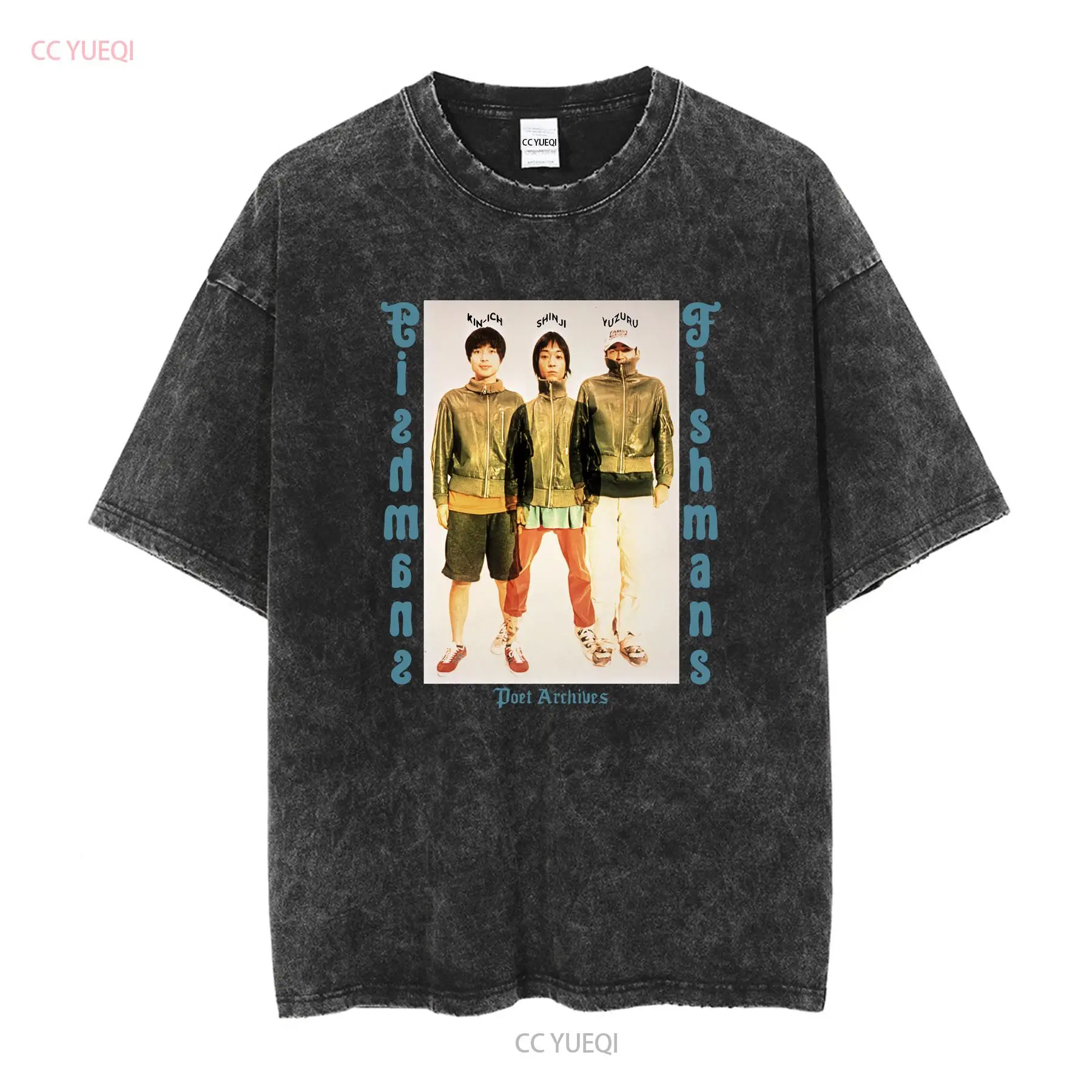 Fishmans Japanese band T Shirt Shinji Sato Dream Psychedelia long