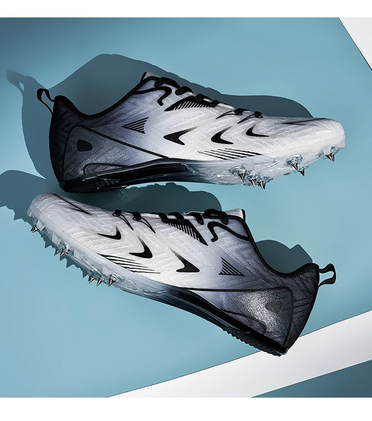 Professionelle Leichtathletik-Spikes für Damen und Herren: Rutschfeste Laufschuhe für Sprint, Weitsprung und Rennen – Leichtgewicht – Detail 16