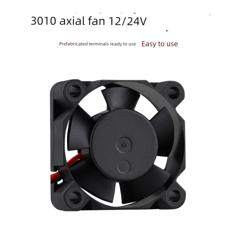 

3010 DC12/24V Cooling Fan 3 for D Printer Accessories 2pin-2.54