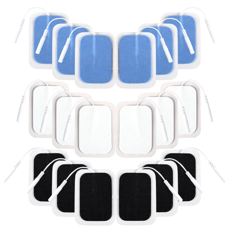 Reusable Tens Electrode Pads Ems Nerve Muscle Stimulator Self Adhesive for Pulse Digital Electrode Patch Physiotherapy Machine