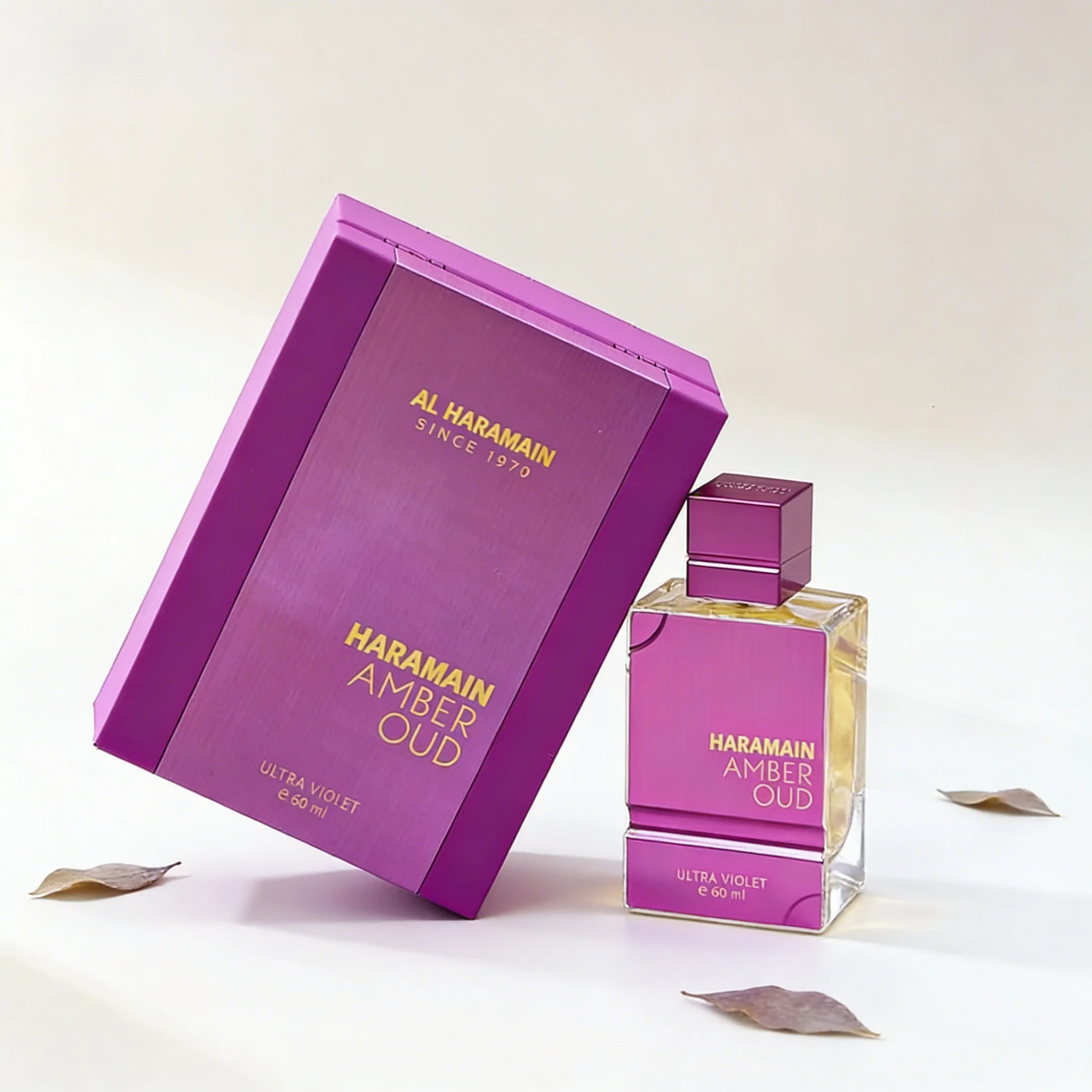 

Al Haramain Amber Oud Ultra Violet 2.03oz Eau de Parfum, Unisex Long Lasting Spray, Amber, Oud & Woody Fragrance
