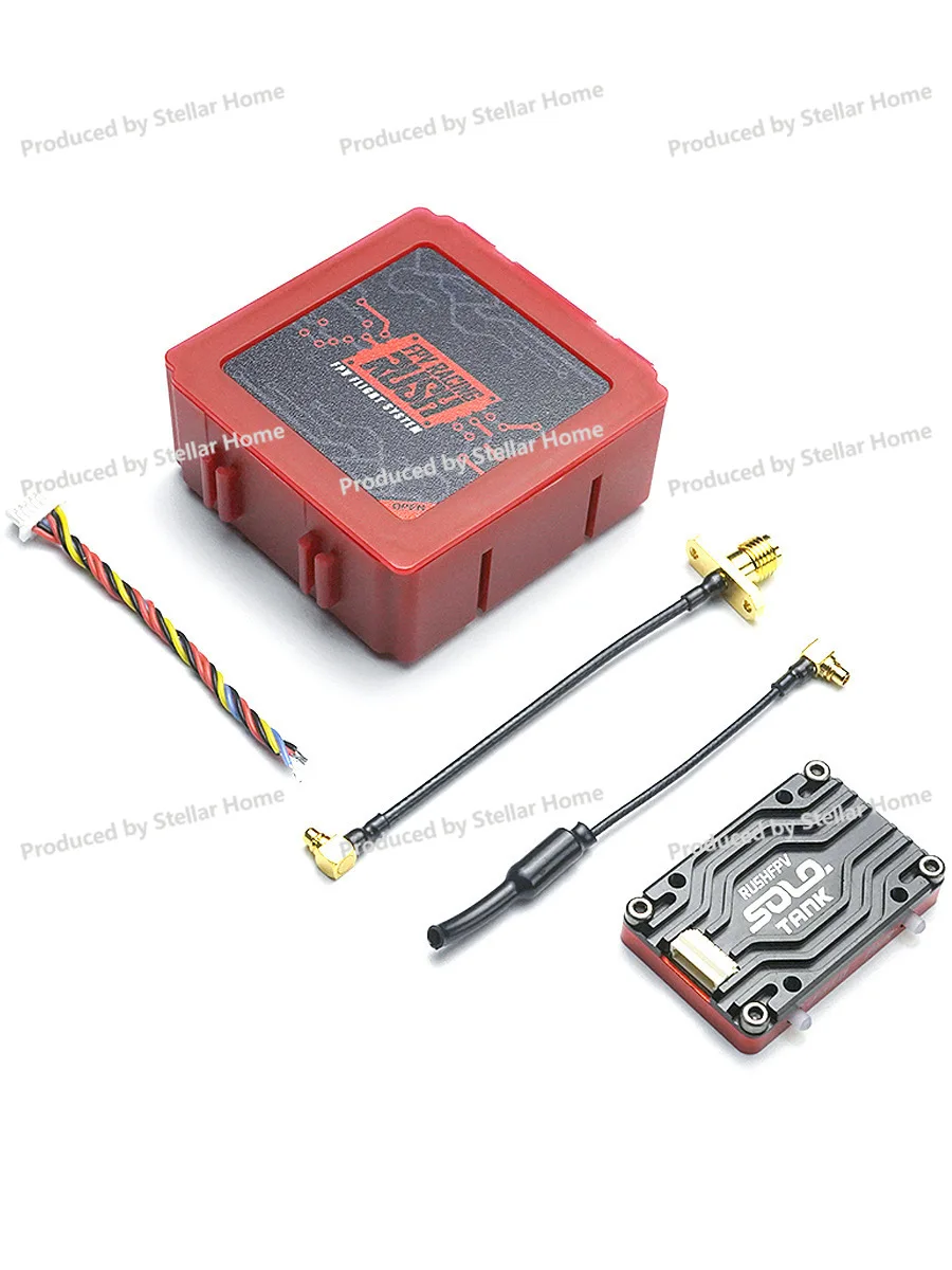 FPV High-power Crossing Machine High-quality with Microphone 5.8G 1.6W Long-range Image Transmission/RUSH TANK SOLO