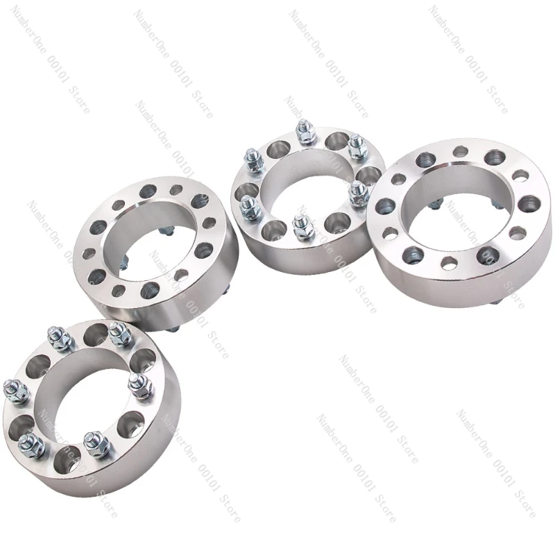 (4) 2 inch 6 Lug 6x5.5 Wheel Spacers Adapter for Suburban K1500 C2500 Express  For Chevrolet For Toyota Tacoma Tundra