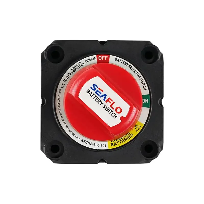 12V 24V Marine Boat Battery Switch Dual Circuit ON/OFF Battery Disconnect Switch Plus For Car RV