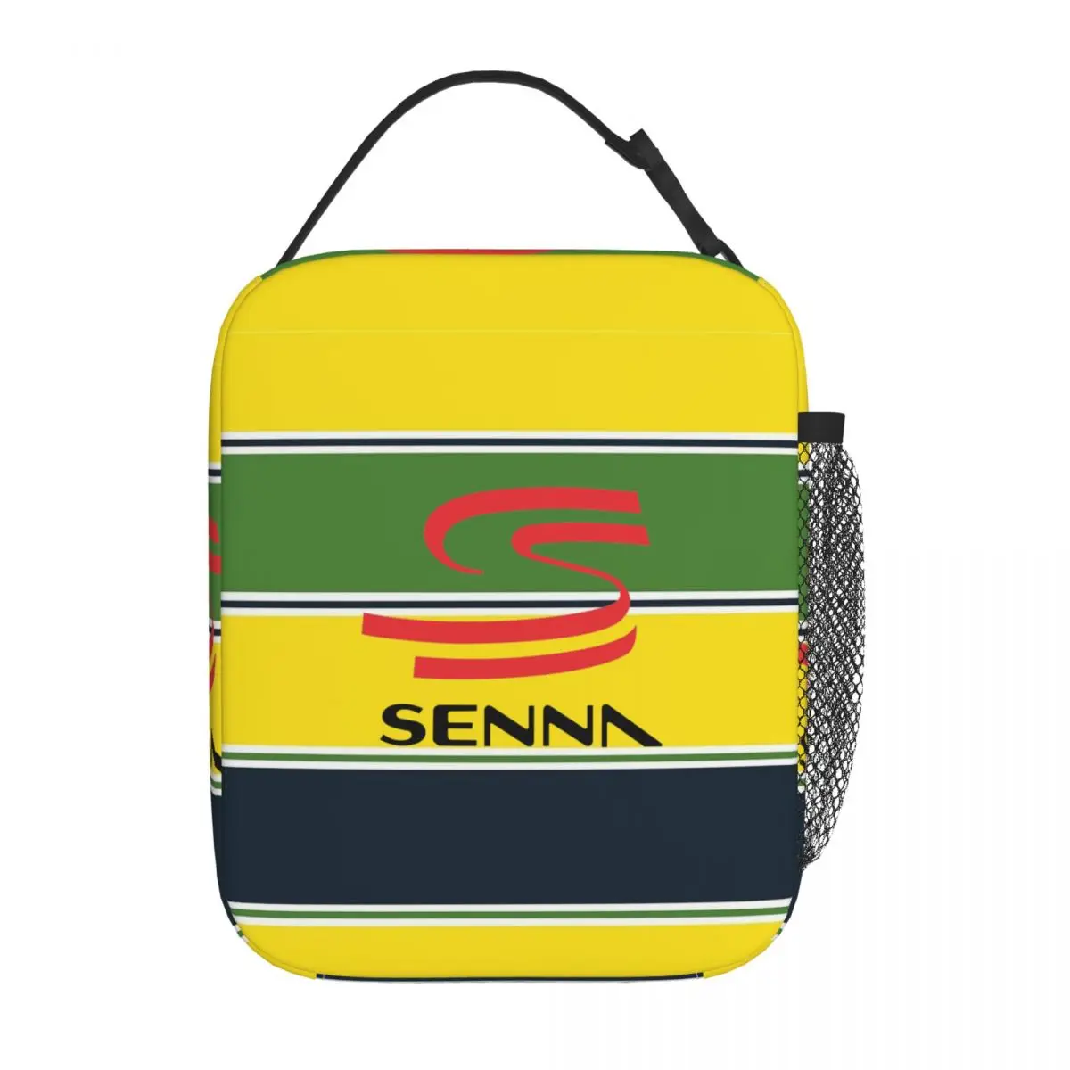 Ayrton Senna Insulated Lunch Bags Leakproof Meal Container Thermal Bag Lunch Box Tote College Picnic Girl Boy