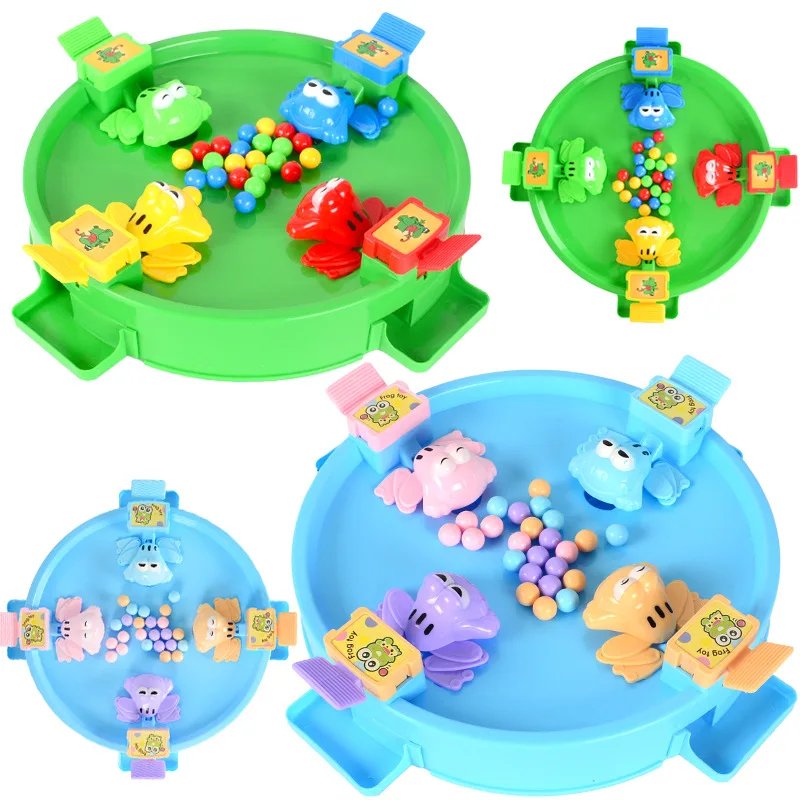 

Funny Hungry Frog Eats Beans Strategy Game for Children and Adults Family Gathering Interactive Board Game Stress Relief Toys