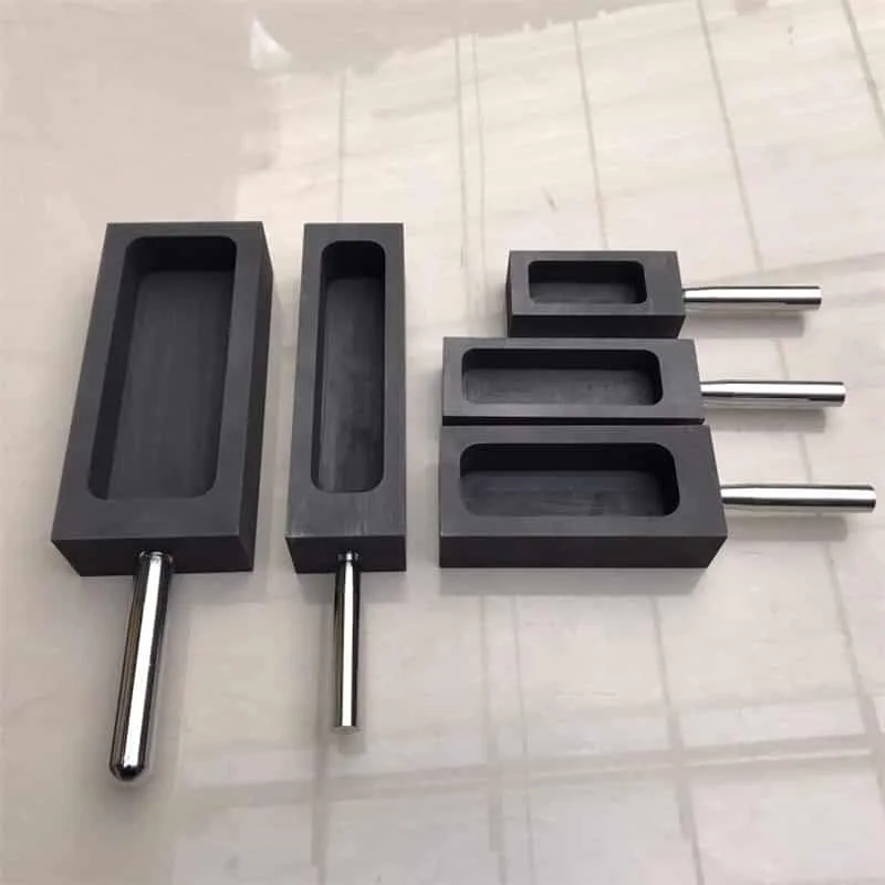 1pcs Oil tank For Smelting Gold Silver Metal  Ingots Molding Square Durable Oil tank With Handles Durable
