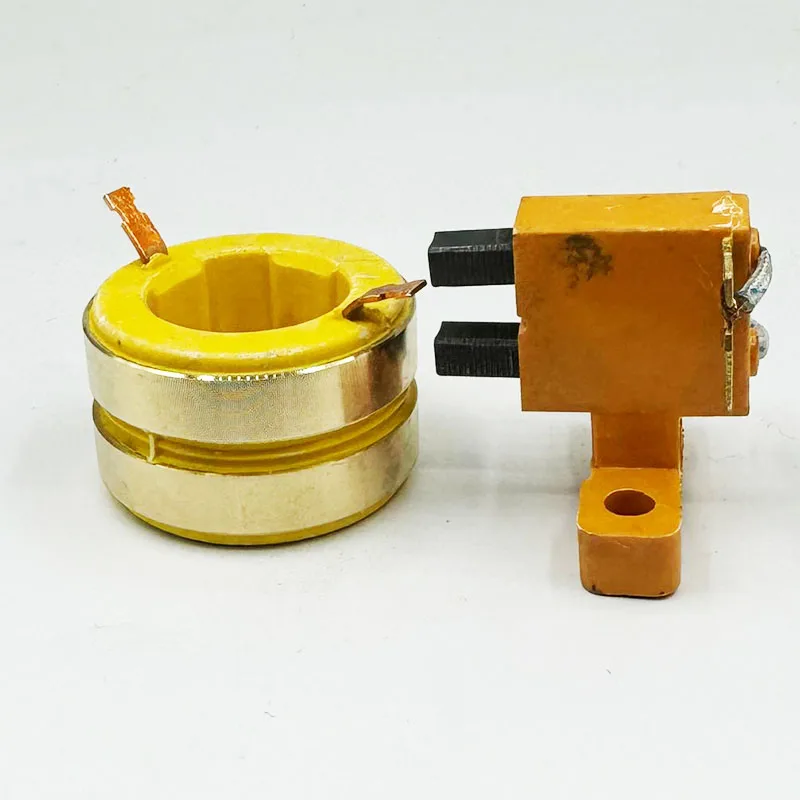 2-channel Copper Ring 2/3/5KW Collector Ring Slip Ring Inner Diameter 19/21/22MM Generator Conductive Ring