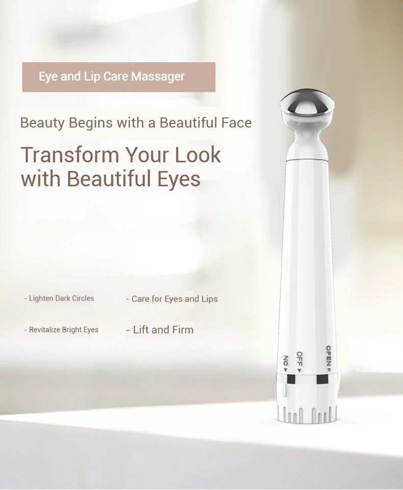 Home micro vibration eye massager, massager introduction device, electric eye beauty device, massage pen beauty device