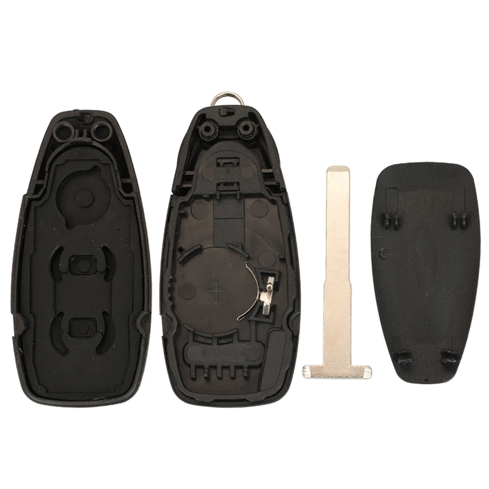 Jinyuqin 3 Pulsanti Smart Remote Caso Chiave per Ford Focus C-Max Mondeo Kuga Fiesta Titanium Fuoco FOB Chiavi sostituzione delle coperture