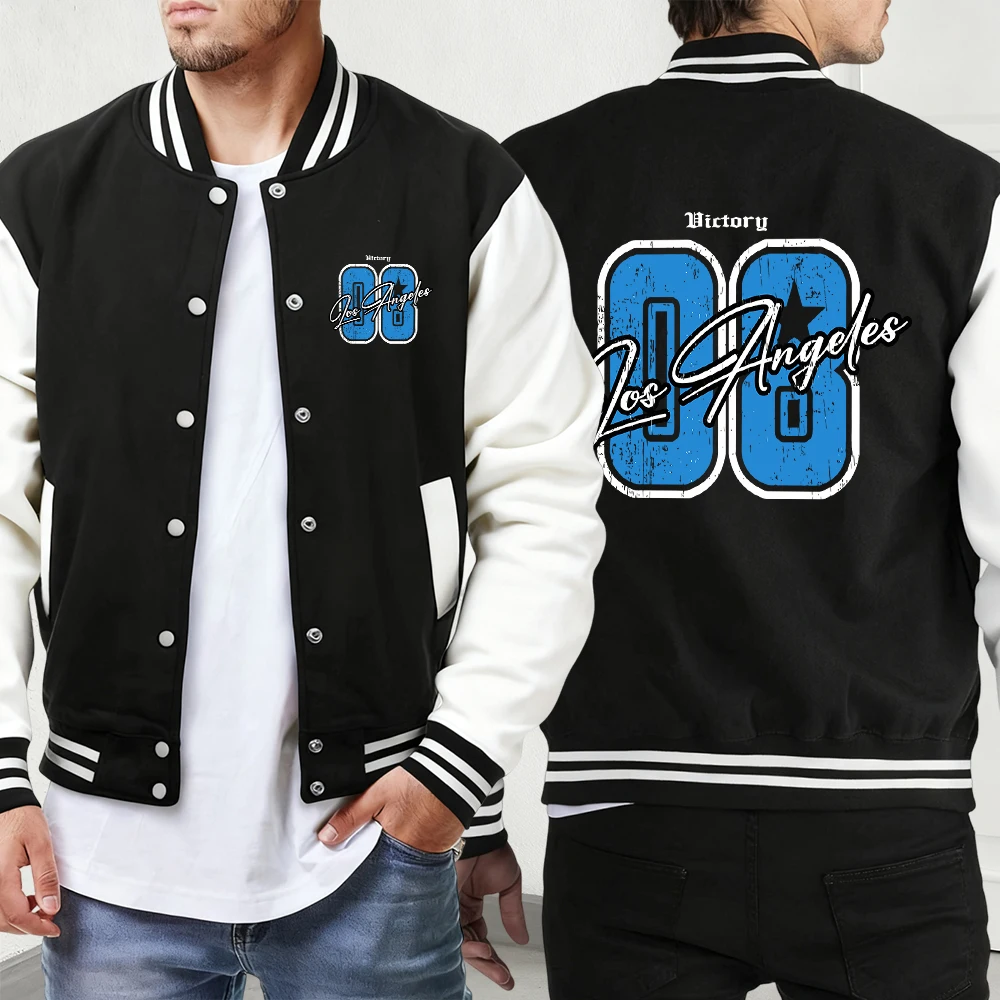 

Brooklyn 1977, мужские спортивные куртки с креативным принтом, винтажная уличная мягкая бейсбольная форма на пуговицах, модная одежда