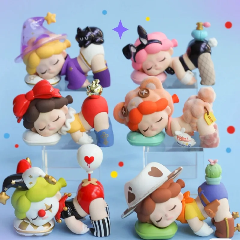 Anime Popmart Wendy Dreamland Collector Series Blind Box Figure Cute Decorative Ornament Children'S Toy Surprise Gift Replica