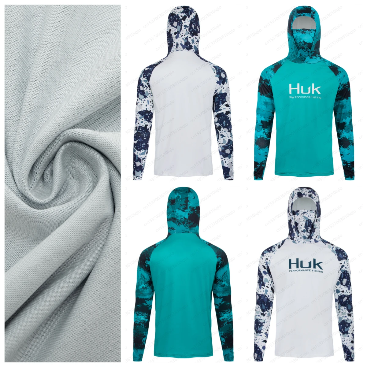 Men Huk Fishing Shi… - image