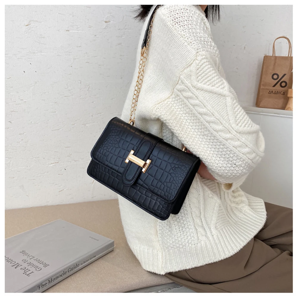 Square Shoulder Bags For Women 2023 Brand Designer Luxury Crossbody Bags Female Chain Elegant Designer Brand Puse And Bags