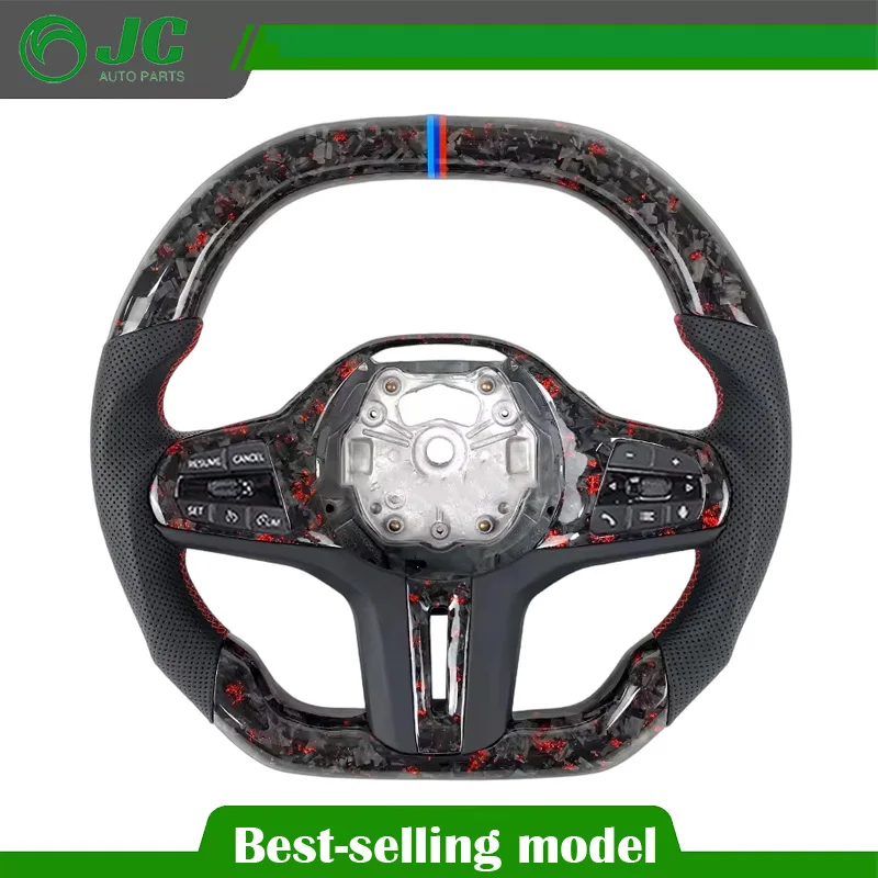 

Подходит для BMW G02 G05 G06 G07 G08 G18 G01 G20 G21 G22 G24 G26 G30 G38 M3 M4 M5 M6 Рулевое колесо из углеродного волокна на заказ