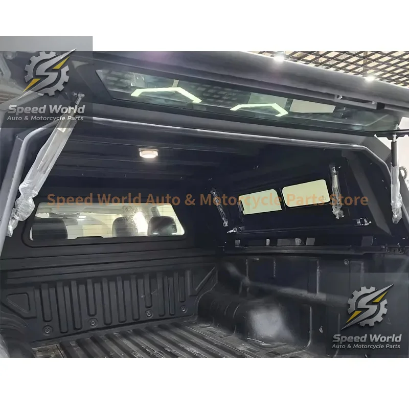 Brand New Modification Hot Sale Auto Parts Pickup Truck Canopy With Side Glass Door Use For Great Wall GWM Poer view 4