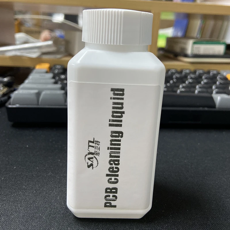 100ML płyn do czyszczenia płytek PCB ze szczotką do czyszczenia płyn do czyszczenia płyty głównej telefonu komórkowego czyszczenie płyty głównej czyszczenie topnika lutowniczego BGA