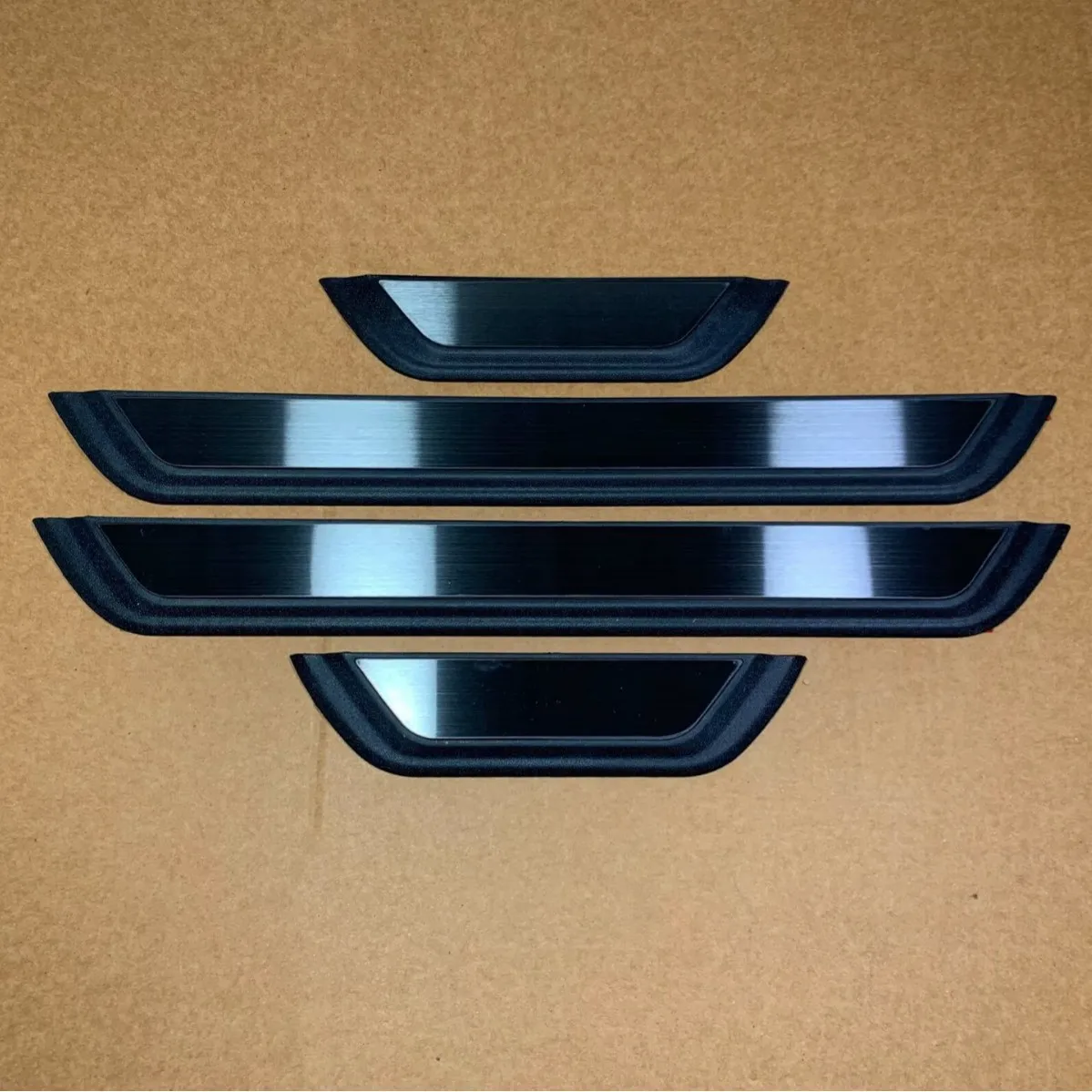 For Mazda 3 Mazda3 2020 2021 2022 2023 2024 2025 2026 Car Door Sill Plate Protector Sticker abs Stainless Steel Threshold Strips