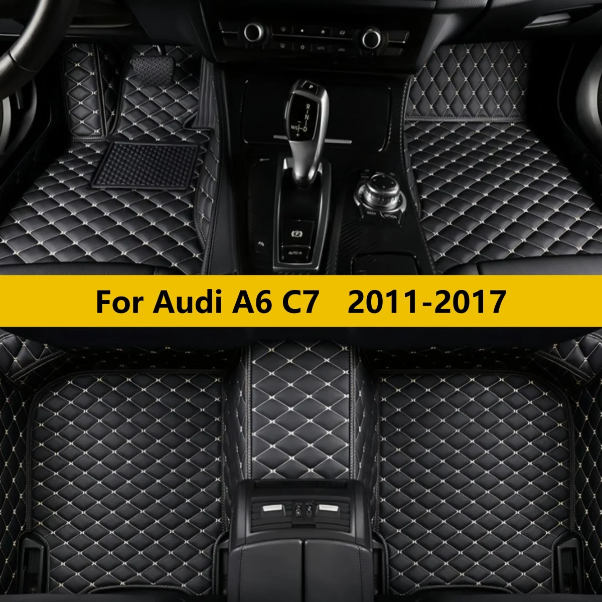 

Car Floor Mats Fits For Audi A6 C7 2011 2012 2013 2014 2015 2016 2017 Waterproof Anti-scratch Interior Parts