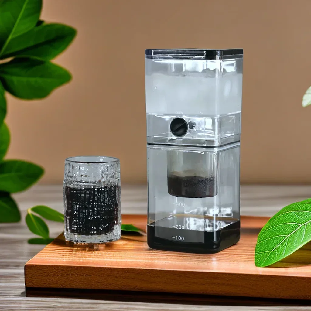 

Square Ice Drip Coffee Pot Cold Brew Coffee Teapot Drip Cold Brew Pot Coffee Dripper Ice Drip Pot Coffee Dripper Coffee Maker