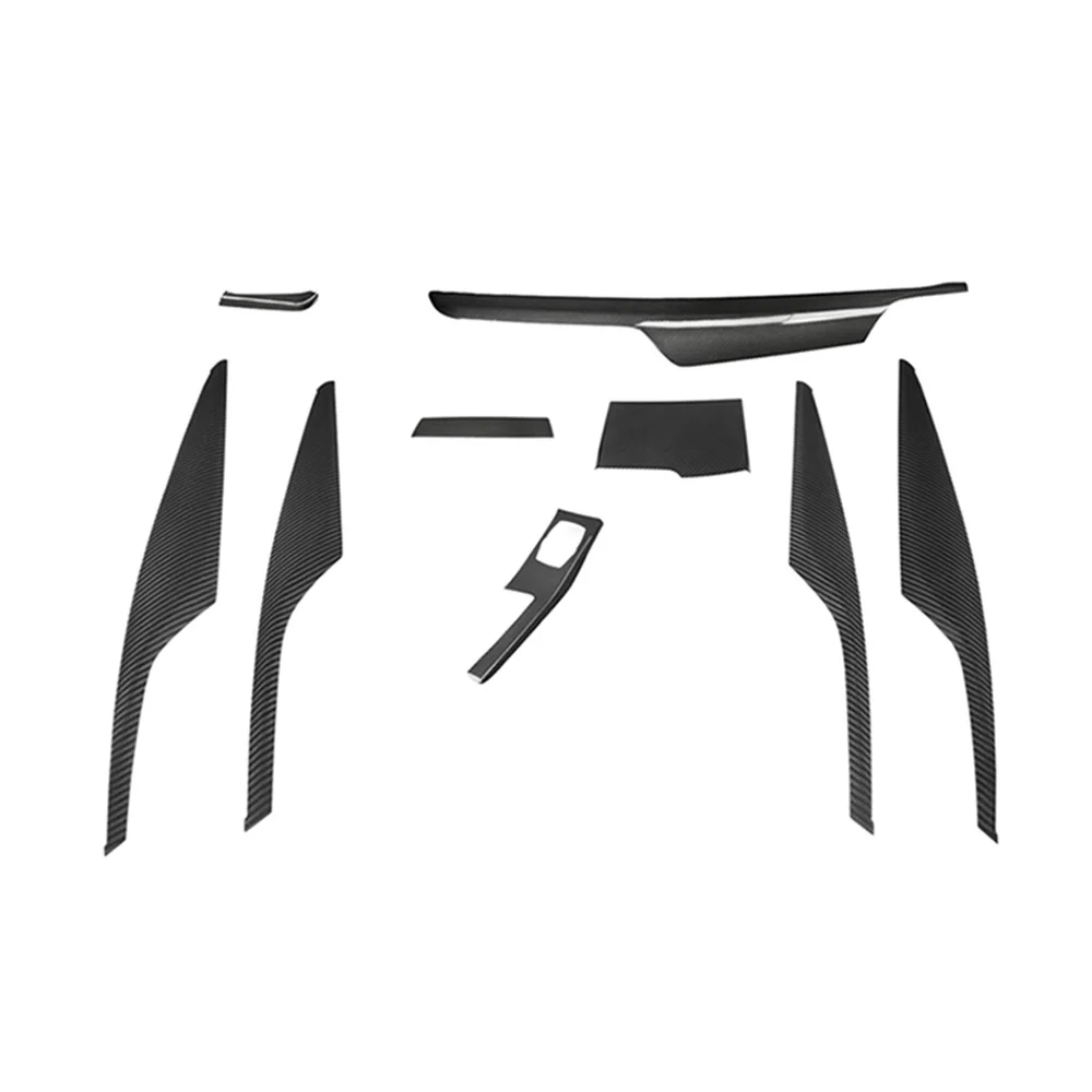 

Высококачественные внутренние накладки из сухого углерода для BMW 5 серии F90 M5 G30 G31 2018-2023, внутренние чехлы автомобиля