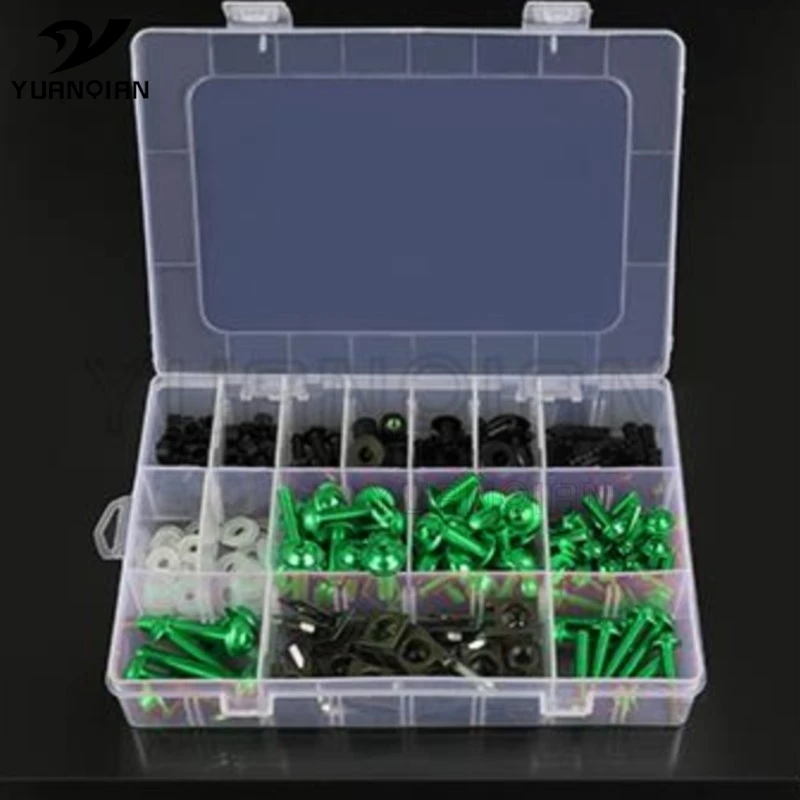 

202PCS Fairing Bolts Kit Bodywork Fasteners Screws Nut FOR BMW C400GT C400X C600SPORT C650 C650GT C650SPORT F500GS F650 F650CS