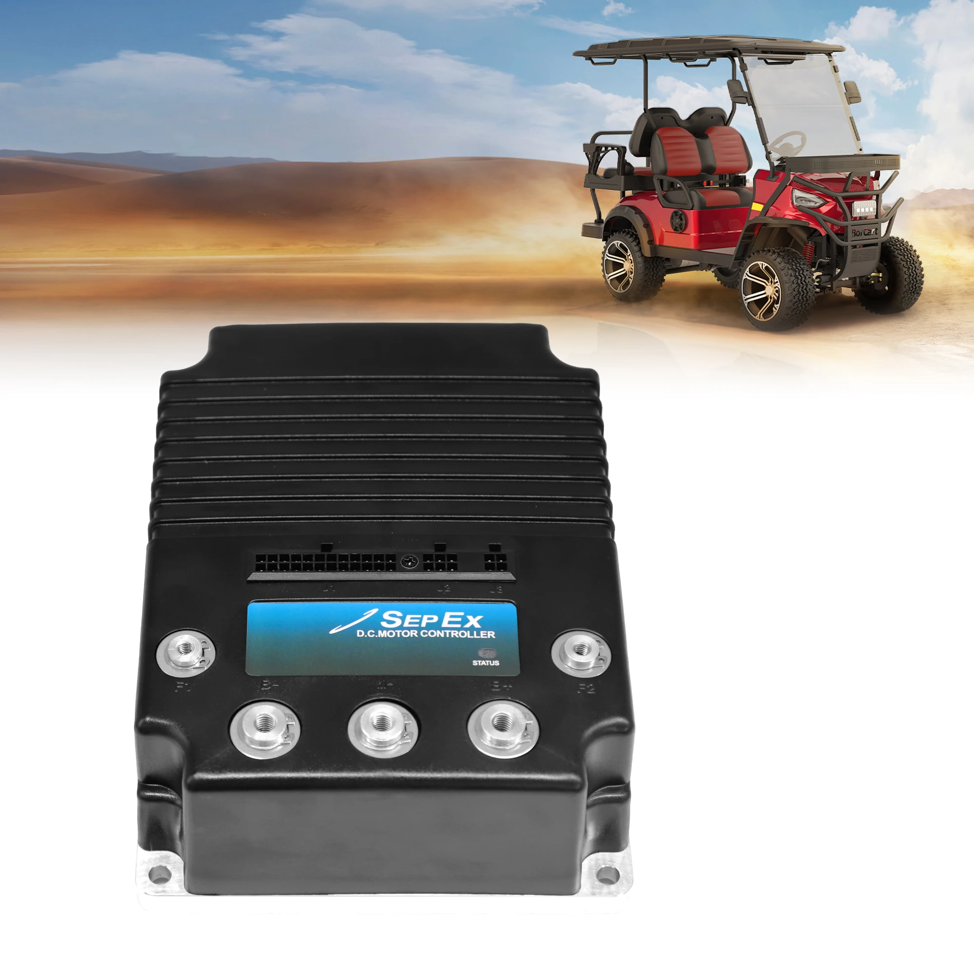 

1268-5501 48V 500A DC Motor Speed Controller for Curtis EZGO Club Car Yamaha 2000-2019 Golf Cart Controllers