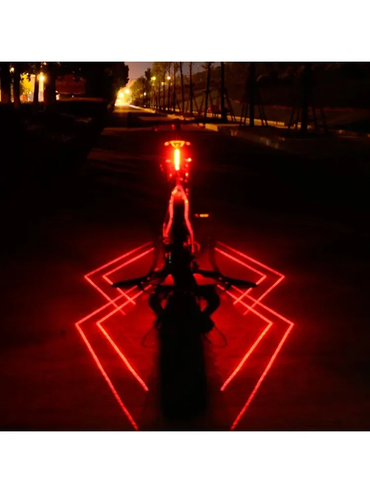 AliExpress VASTFIRE Folding Laser Bike Light Front Rear Safety Warning Bicycle Light USB Rechargeable Bike Tail Rear