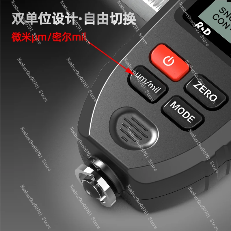 

TC100 Paint Film Meter Used Car Paint Film Meter High-Precision Coating Thickness Gauge Galvanized Paint Measuring Instrument