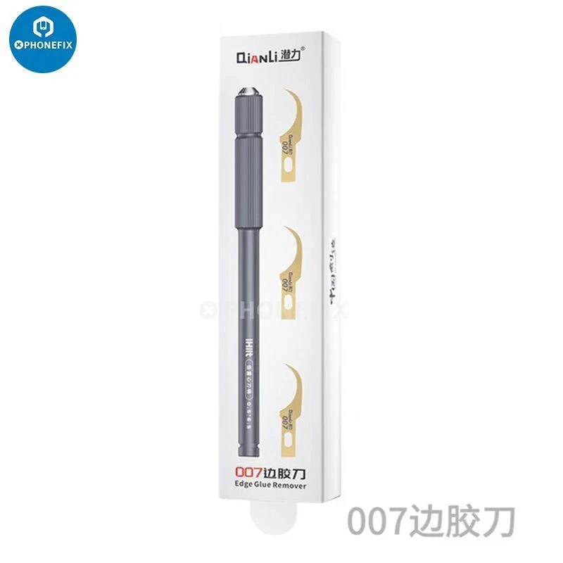 Qianli 007 008 009 011 Kaigexin KGX-D11A Glue Removal Knife Black Metal Scalpel Knife Blades IC Chip Scraper for iPhone CPU PCB