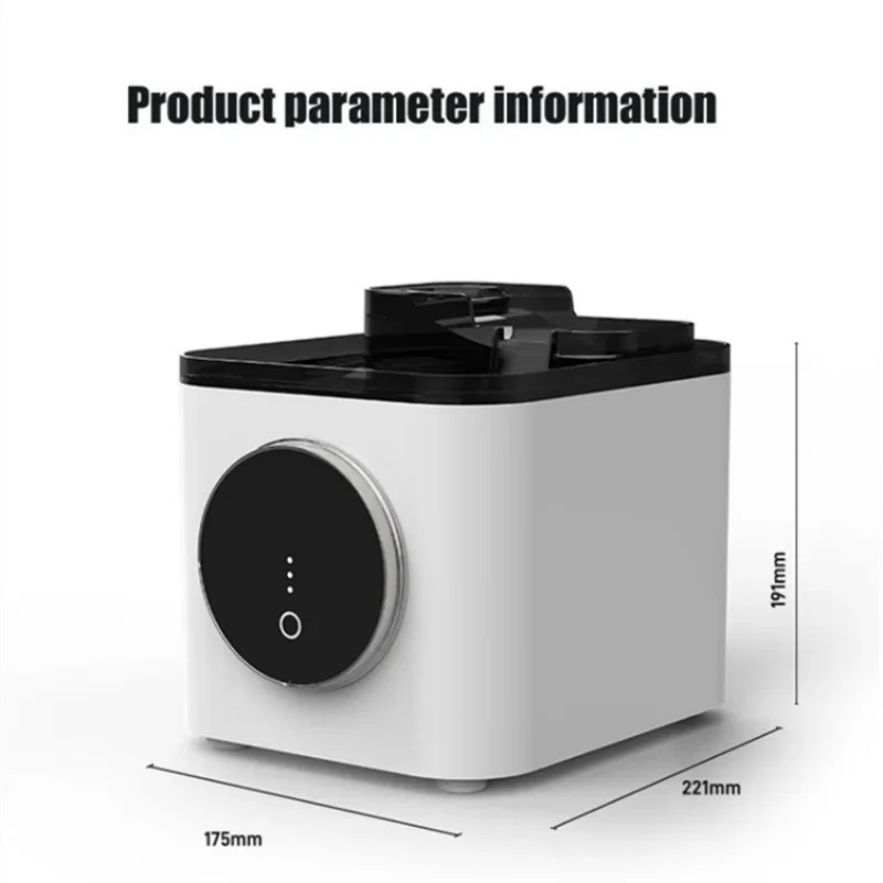 

New Arrivals Smart Life Device Water Fountain Filter Ultra-quiet Pet Automatic Drinking Water Dispenser with Sensor Control