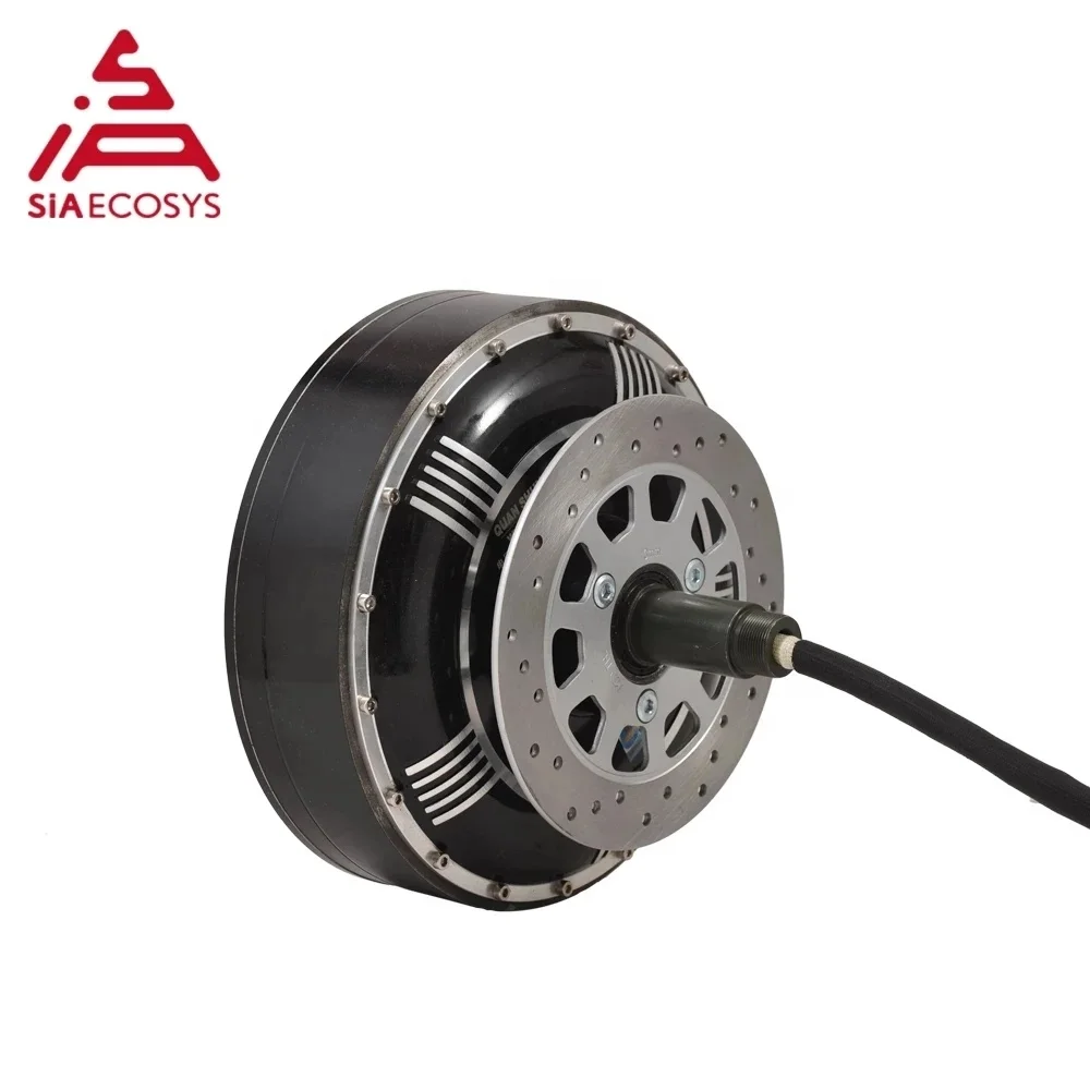 QS Motor 8000W 273 96V 120kph 2wd BLDC Brushless Electric Car Hub Motor Conversion Kits With APT96600 Motor Controller