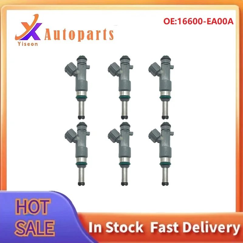 16600-EA00A Fuel Injector For Nissan Frontier Navara X-Trail D40T  Accessories For Vehicles